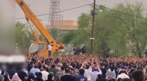 لحظات اعدام قاتل سفاک چهار عضو یک خانواده