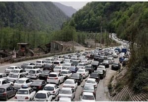 ترافیک سنگین در آزادراه تهران – شمال