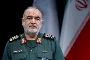 شهید سرلشکر سلامی در مرز چذابه + فیلم