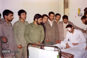 عکس/ مجروحیت شدید سردار قاآنی ۴۵ سال پیش در دوران جنگ