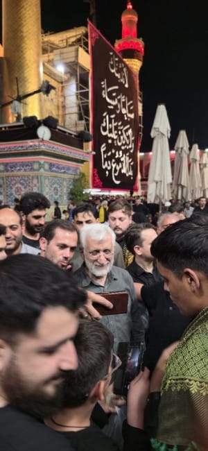 عکس/ سلفی خاص سعید جلیلی در نجف