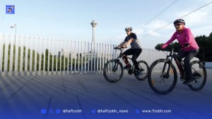 زمین خوردن دوچرخهسوار ایران در کاپ جهانی + فیلم