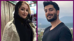 فیلم / قربون صدقه رفتن عاشقانه فرزاد فرزین برای زنش/ چه دلنشین !