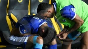 دلداری جلالی به مدافع مغموم؛ اشکهای فلاح پس از باخت تلخ به تراکتور
