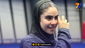 اشکهای تلخ دختر ووشوکار ایران در چنگدو