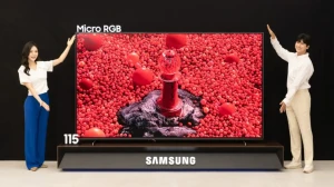 سامسونگ از اولین تلویزیون میکرو RGB جهان با اندازه ۱۱۵ اینچی رونمایی کرد