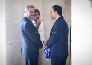 جلسه کوتاه مدیر استقلال و رییس فدراسیون در نقش جهان/ خواسته نظری از تاج: ساپینتو را ببخش!