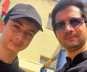 تولد پسر نجم الدین در زیباترین جای دنیا+ عکس پدر پسری جدید